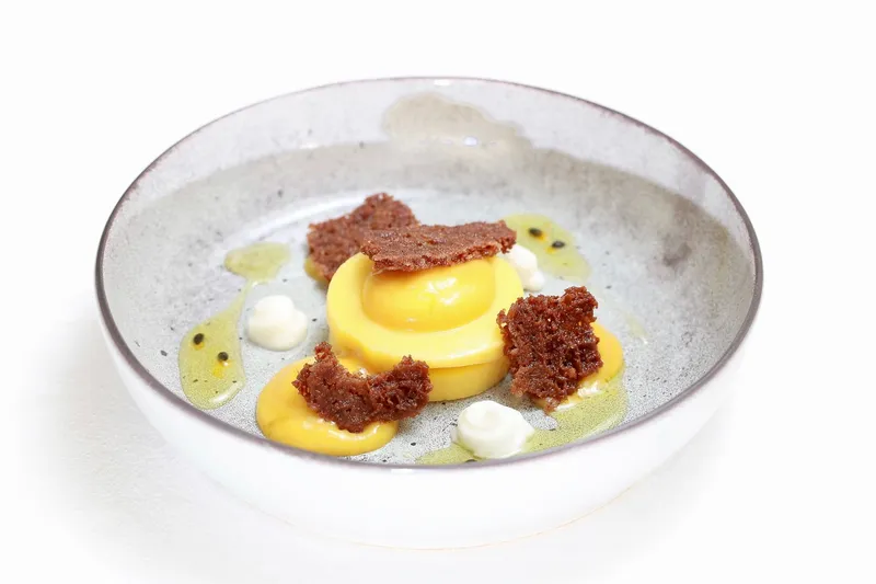 Mangue, passion, lait de coco page 2 — Plat du restaurant Le Pastel Toulon